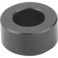 Kipp Grippers And Inserts Round W. Countersink D2=16, L3=10, Form:C Plane, Tool Steel Hardened, Blk Oxide K0385.116108